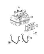 6509783AA - Fuel and Accelerator Pedal: Pan Head Screw for Mopar Image