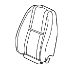 25863492 - Body: Seat Back Cover for Cadillac: Escalade, Escalade ESV, Escalade EXT | Chevrolet: Avalanche, Silverado 1500, Silverado 2500 HD, Silverado 3500 HD, Suburban 1500, Suburban 2500, Tahoe | GMC: Sierra 1500, Sierra 2500 HD, Sierra 3500 HD, Yukon, Yukon XL 1500, Yukon XL 2500 Image