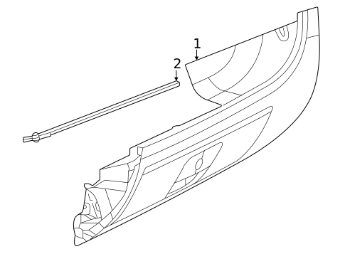 Glove Box for 2025 Ram ProMaster EV #0