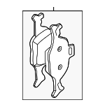 34106898192 - Brakes: Brake Pads for BMW Image
