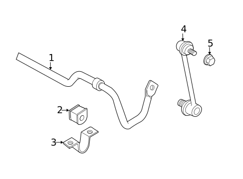 Stabilizer Bar & Components for 2007 Lexus ES350 #0