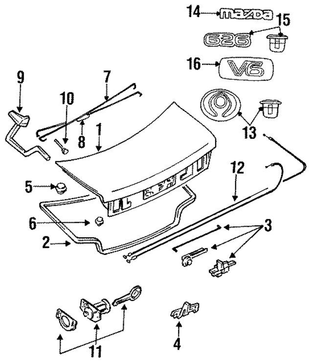 20872941 - : Bumper for Mazda Image
