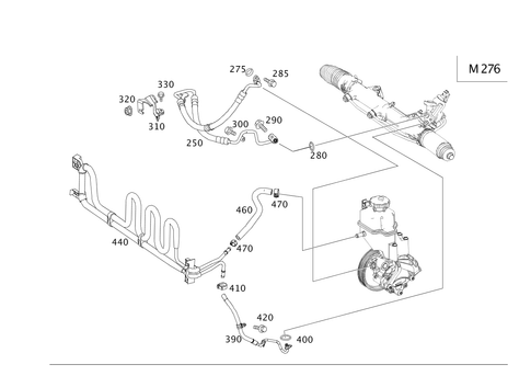 Gasoline Vehicle Wiring for 2010 Mercedes-Benz GLK350 #0