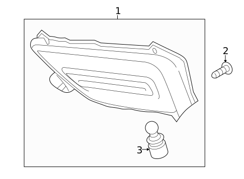 Backup Lamps for 2020 Hyundai Santa Fe #0