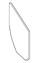 2013-2015 Honda Crosstour - Mirror Set L (Flat)(Heated)