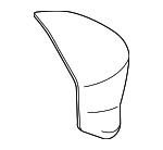 76201TA0A01YJ - : Mirror Cover for Honda: Crosstour Image