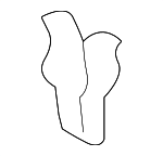 9046712080 - Body: Armrest Cover Clip for Lexus: ES350, GX470, IS200t, IS250, IS300, IS350, IS500, LC500, LC500h, RC F, RC200t, RC300, RC350, RX330, RX350, RX400h Image