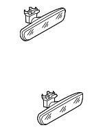 3C0857511ACSMA - Body: Mirror Inside for Volkswagen: Passat Image
