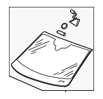561845011ACNVB - : Windshield for Volkswagen: Passat Image