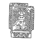 68545267AA - Body: Seat Back Frame for Jeep: Grand Cherokee L Image