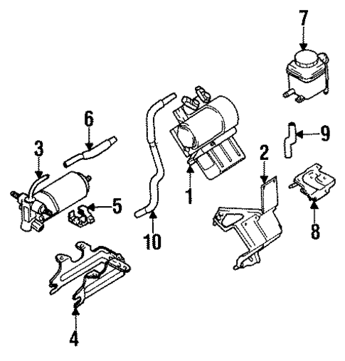Traction Control Components for 1994 INFINITI Q45 #0