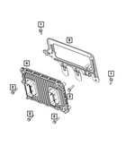 68623797AA - Electrical: Engine Controller Module for Mopar Image