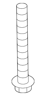 9161 - Steering: Gear Assembly Bolt for Mercedes-Benz Image