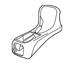 C2C19084LHJ - Body: Console for Jaguar: Super V8, Vanden Plas, XJ8, XJR Image