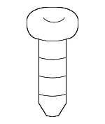 AC608074 - Body: Cup Holder Screw for Jaguar: Super V8, Vanden Plas, XJ8, XJR Image