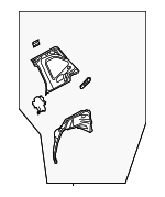 51510SJ0209P - Body: Inner Panel Assembly for Subaru: Forester Image