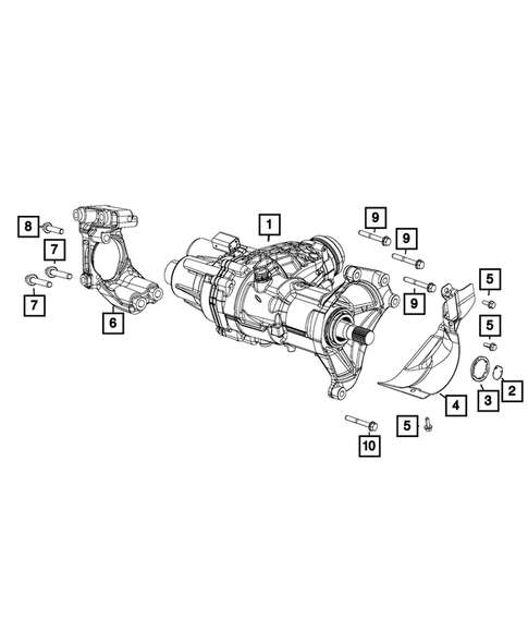 Power Transfer Unit Assembly for 2018 Jeep Compass #1