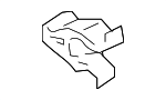 LB8264345 - Body: Front Console Clip for Mazda Image