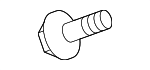 998650512 - Body: Boot Cover Screw for Mazda Image