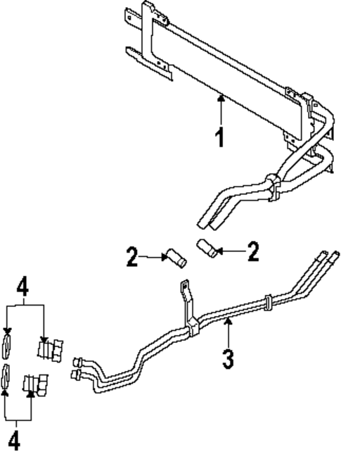 Oil Cooler for 2007 Ford Mustang #0
