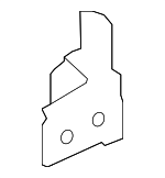 793102V000 - Body: Upper Hinge for Hyundai Image