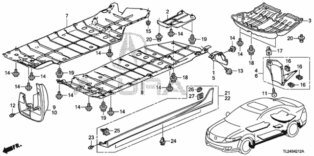 Under Cover (2) for 2011 Acura TSX #0