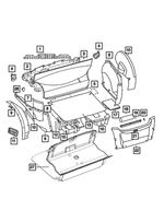 5097710AA - : Retaining Clip for Mopar Image