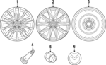 9965F27070 - : Wheel, Alloy for Mazda Image