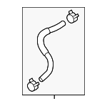 254153S000 - Cooling System: Lower Hose for Kia: Optima Image
