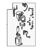 7702012B40 - Fuel System: Fuel Pump Assembly for Toyota: GR Corolla Image