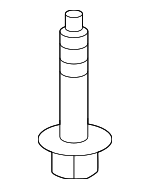 90119A0430 - Fuel System: Tank Strap Bolt for Toyota Image