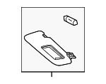 GJS169320D75 - Body: Sun-visor for Mazda: 3, 6 Image