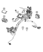 68635661AA - Electrical: Clamp for Mopar Image