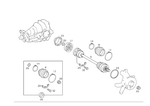 2103500002 - Rear Axle: Axle Shaft for Mercedes-Benz Image