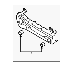 96540J3010RWS - Body: Control Panel for Hyundai: Veloster, Veloster N Image