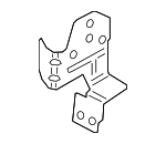 96175J3100 - Body: Receiver Mount Bracket for Hyundai: Veloster, Veloster N Image