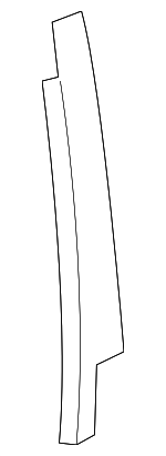 9Y0837901D - Body: Applique for Porsche: Cayenne Image