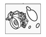 LR158234 - Cooling System: Water Pump Assembly for Land-Rover Image