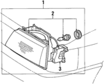 8111016370 - Electrical: Headlamp Assembly for Toyota: Tercel Image