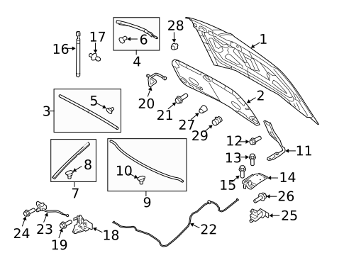 Door & Components for 2016 Lincoln MKT #2