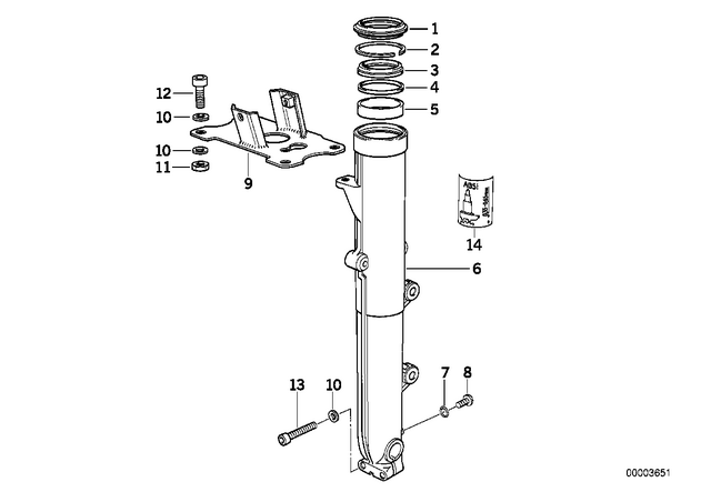 31422310334 - : Snap Ring for BMW-Motorrad Image