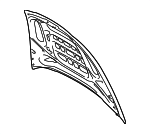 976823031AYGRV - : Hood for Porsche: Panamera Image