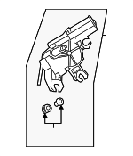 4KE955711 - Body: Wiper Motor for Audi Image