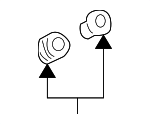 3B9998754 - Body: Wiper Motor Bushing Kit for Audi Image