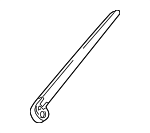 4M0955407B1P9 - Body: Wiper Arm for Audi Image