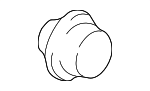 90304SA5004 - Tire &amp; Wheel: Wheel Lug Nut for Honda Image