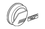 8U02S9A300 - Tire &amp; Wheel: Spare Tire Cover for Honda Image