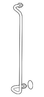 95530717102 - : Automatic Transmission Oil Cooler Tube for Porsche: Cayenne Image