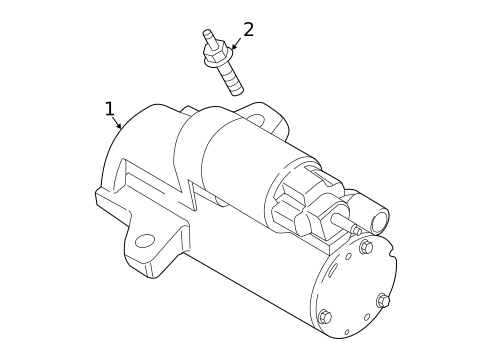 Starter & Related Components for 2020 Lincoln Continental #0