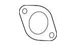 287513J000 - : Front Pipe Gasket for Genesis: G70, G80, G90, GV70, GV80, GV80 Coupe | Hyundai: Kona N, Palisade, Santa Cruz, Santa Fe, Santa Fe Sport, Santa Fe XL, Sonata, Veloster N Image
